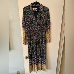 Beautiful Floral Anthropologie Dress